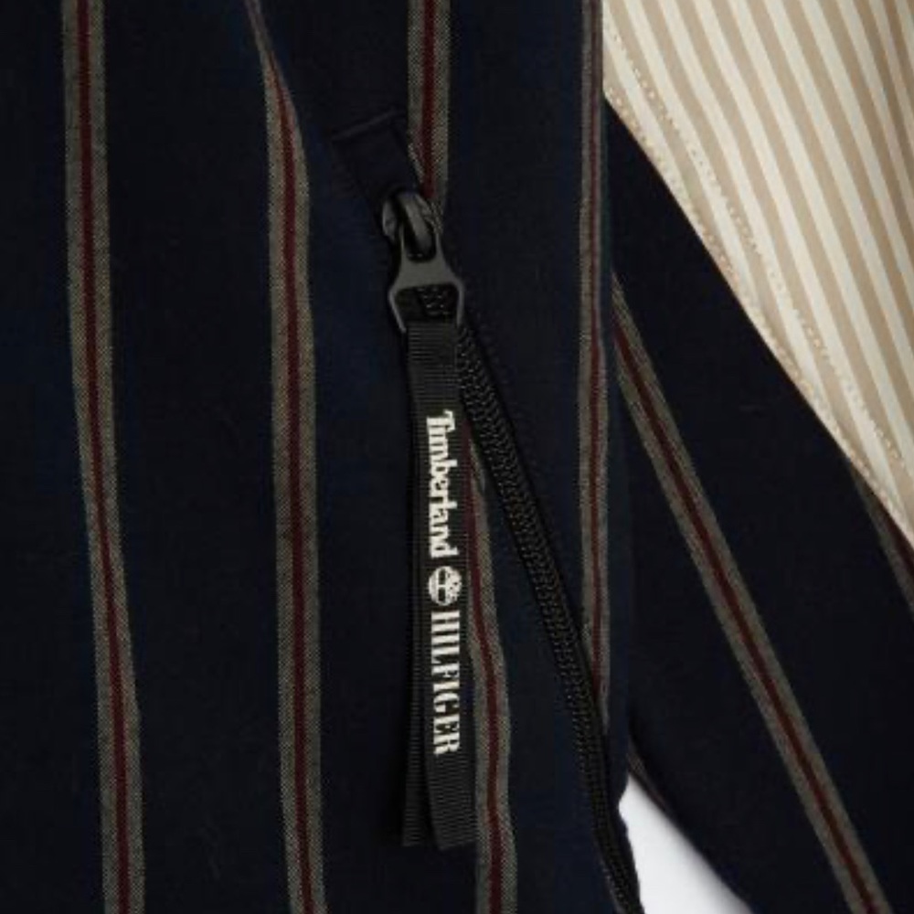 Tommy Hilfiger x Timberland Unisex Striped Pullover Jacket - Picture 6 of 11